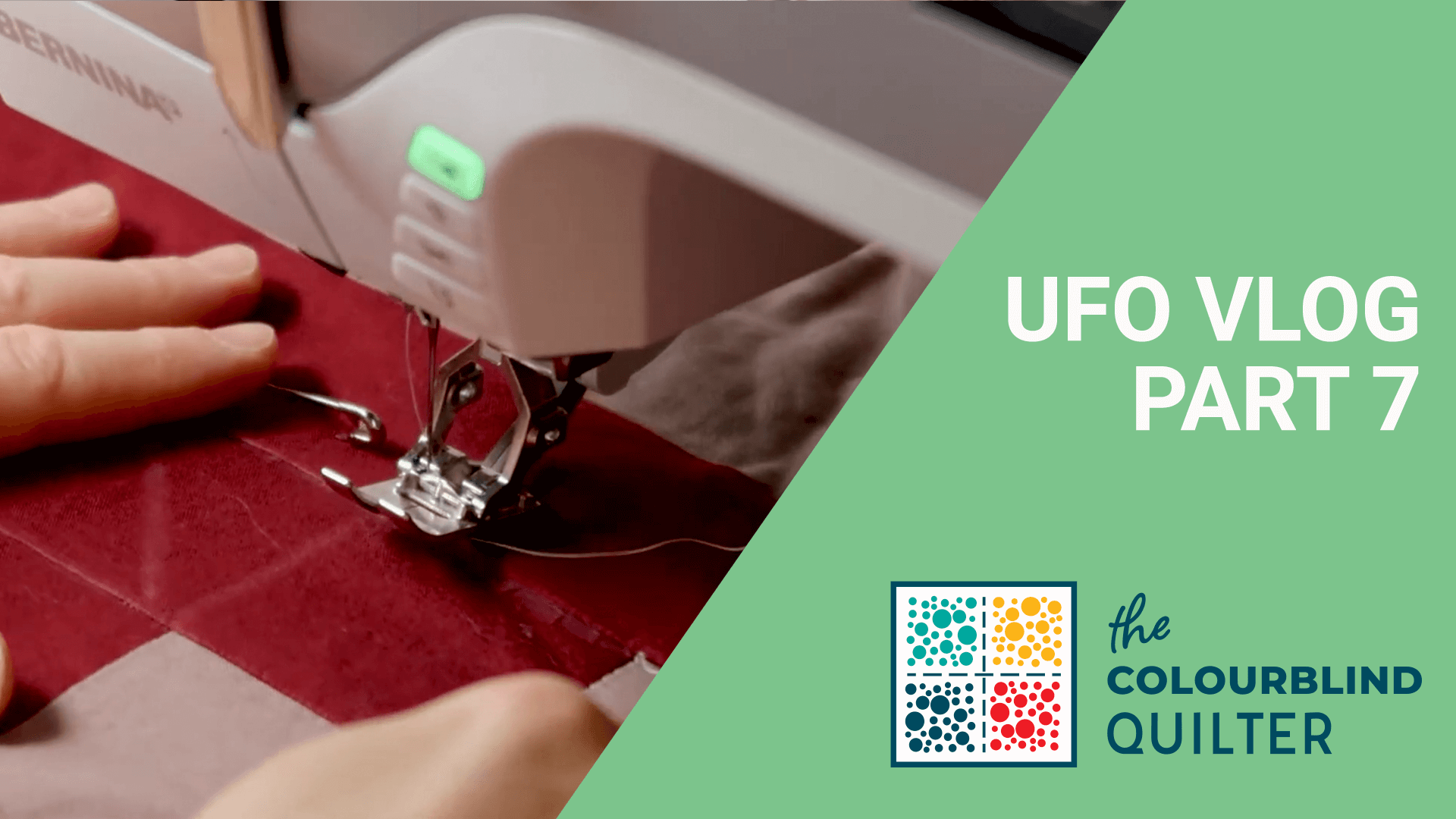 Finishing my 2014 UFO – Part 7